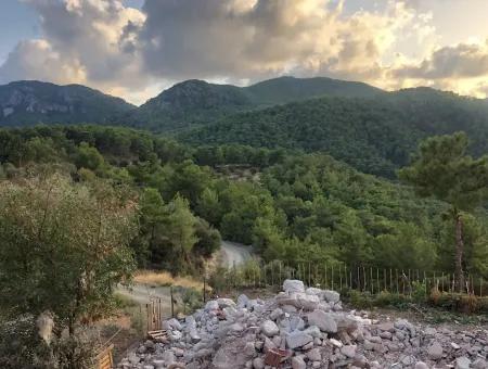 Grundstück Zu Verkaufen Mit 1000M2 Meerblick In Gokbel