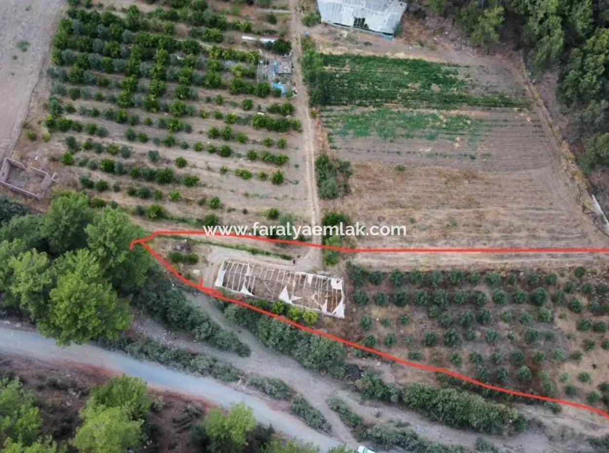 3578M2 Field For Sale On The Road Of Aşı Koyu In Mergenlide