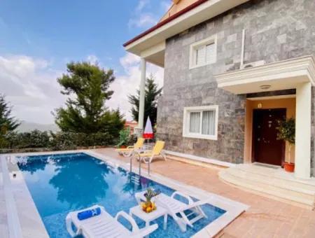 4+1 Villa For Sale In Fethiye Ovacik