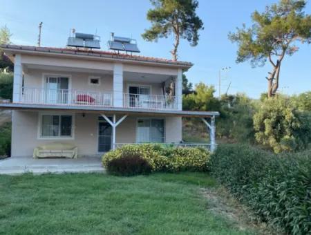 4 2 Villa Houses For Sale With Sea View In Çandır