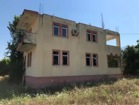 2 Storey House Villa For Sale In 727M2 Land In Seydikemer