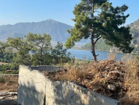 Çandır Full Sea And Lake View 500M2 2B Field For Sale