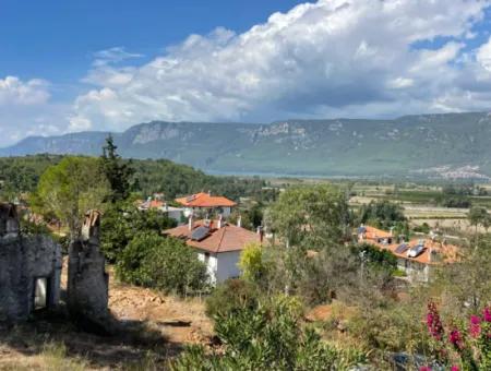 Land For Sale In Akçapnar With Sea View 500M2 Zoning