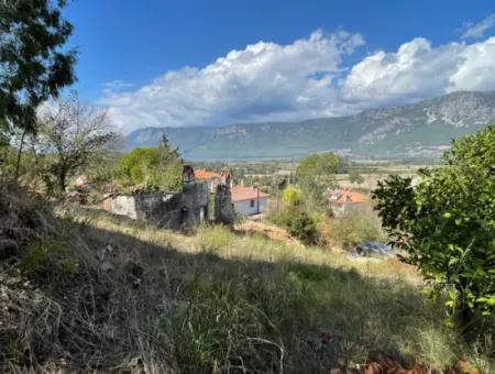 Land For Sale In Akçapnar With Sea View 500M2 Zoning