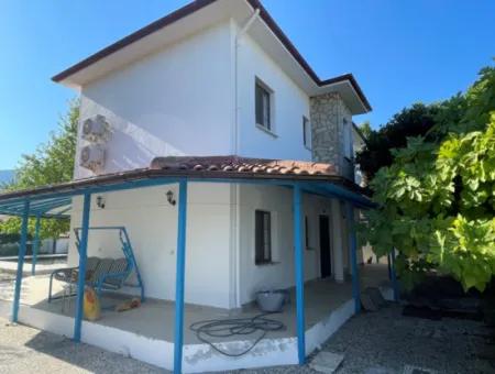 3 1 Villa For Sale Around The Corner In A Plot Of 600M2 In The Center Of Dalyan