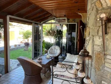 Stone Villa For Sale In A 580M2 Plot In Gulpinar, Dalyan