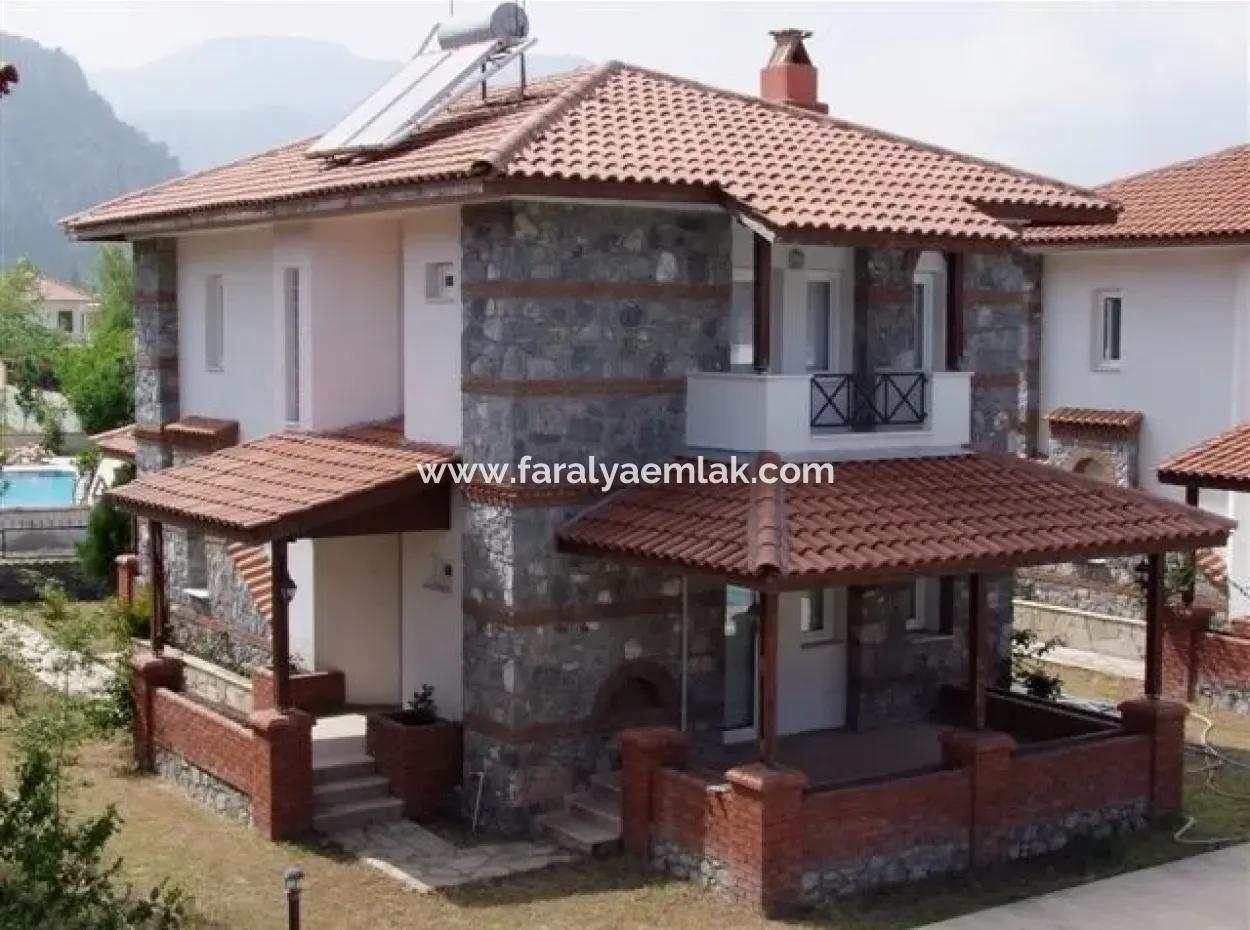 Dalyan'da Site İçerisinde 3+1 Satılık Villa