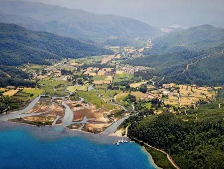 Çamlıda Satılık Arsa Arazi Marmaris Çamlıda Deniz Manzaralı 11720M2 Satılık Arsa