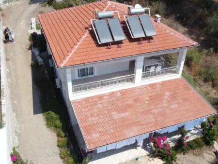 Çandır Deniz Manzaralı Satılık 4+2 Villa Ev